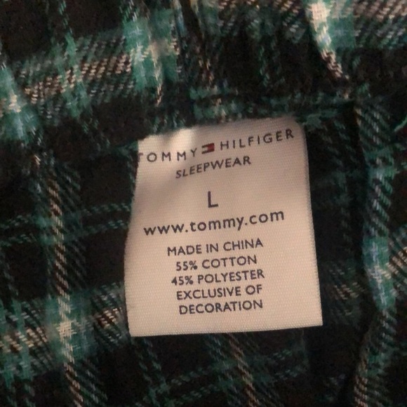 Tommy Hilfiger sleepwear. Large. Black/blue - Picture 3 of 3